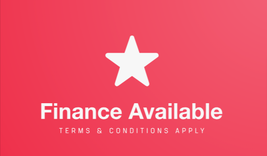 Finance available, terms and conditions apply